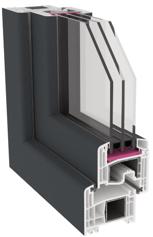 Doorsnede Gealan S 8000