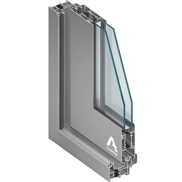 Doorsnede Aluprof MB-Slide / hefschuif