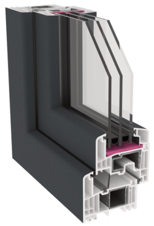 Doorsnede Gealan S 9000