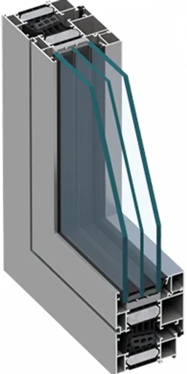 Doorsnede Aluprof MB-86 SI