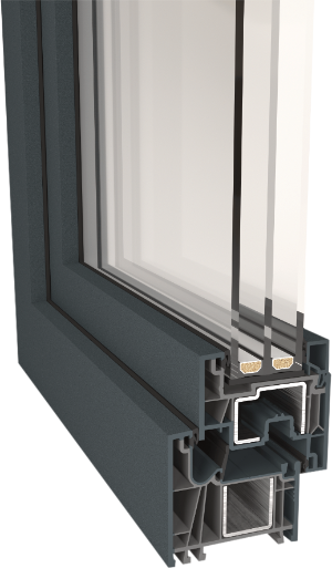 Doorsnede Gealan Linear